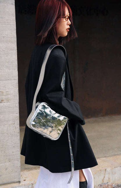 IUBALLET Small Leather Square Bag- GRACE.