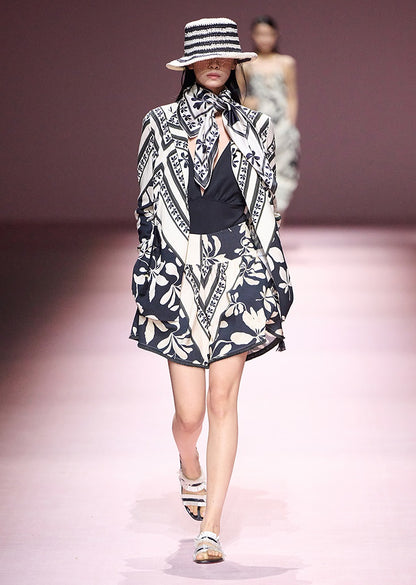 COMME MOI  summer straw bucket hat visor - ELLIE.