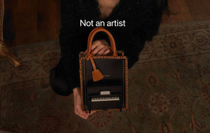 NOT AN ARTIST vintage stereo piano bag - Piano