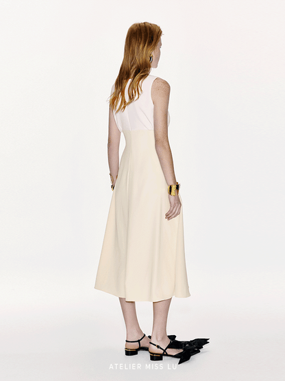 ATELIER MISS LU Super High Waist Curve Receiver Waist Dress - AUTOMA.