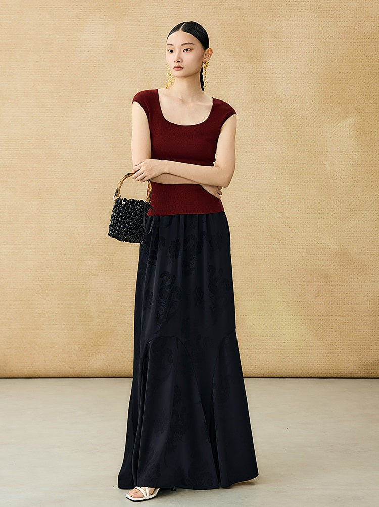 HECO Chinese U-neck Shoulder Top Early Summer Popular Cool Wear - MART.