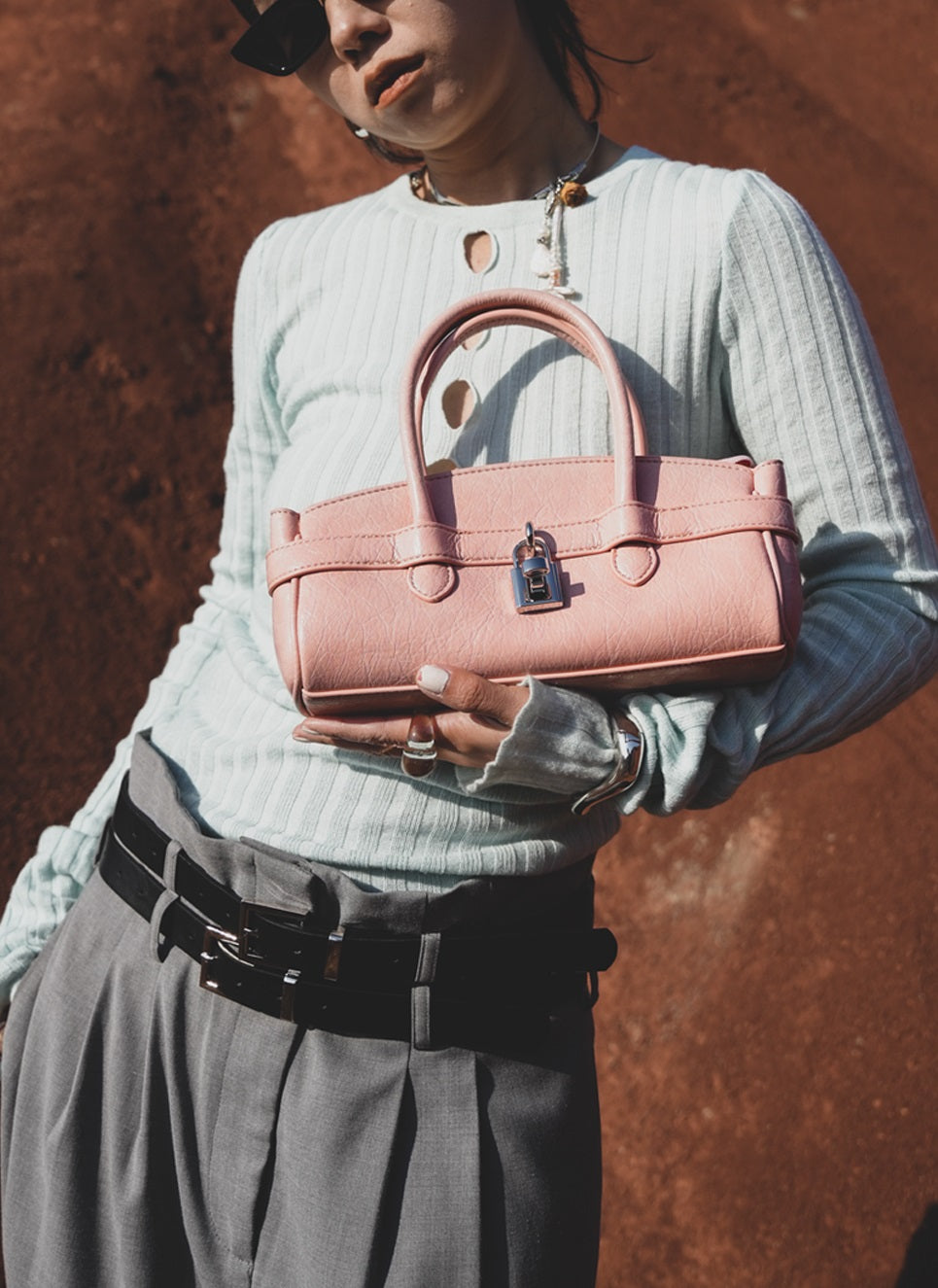 IUBALLET Portable Faux Leather Mini Bag - JANE.