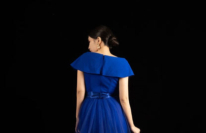 BAISHA New evening banquet host niche high-end temperament slim dress- TAKE.