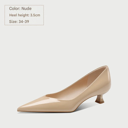 PJJUU summer thin high-end commuter pointed toe shoes - SQAN.