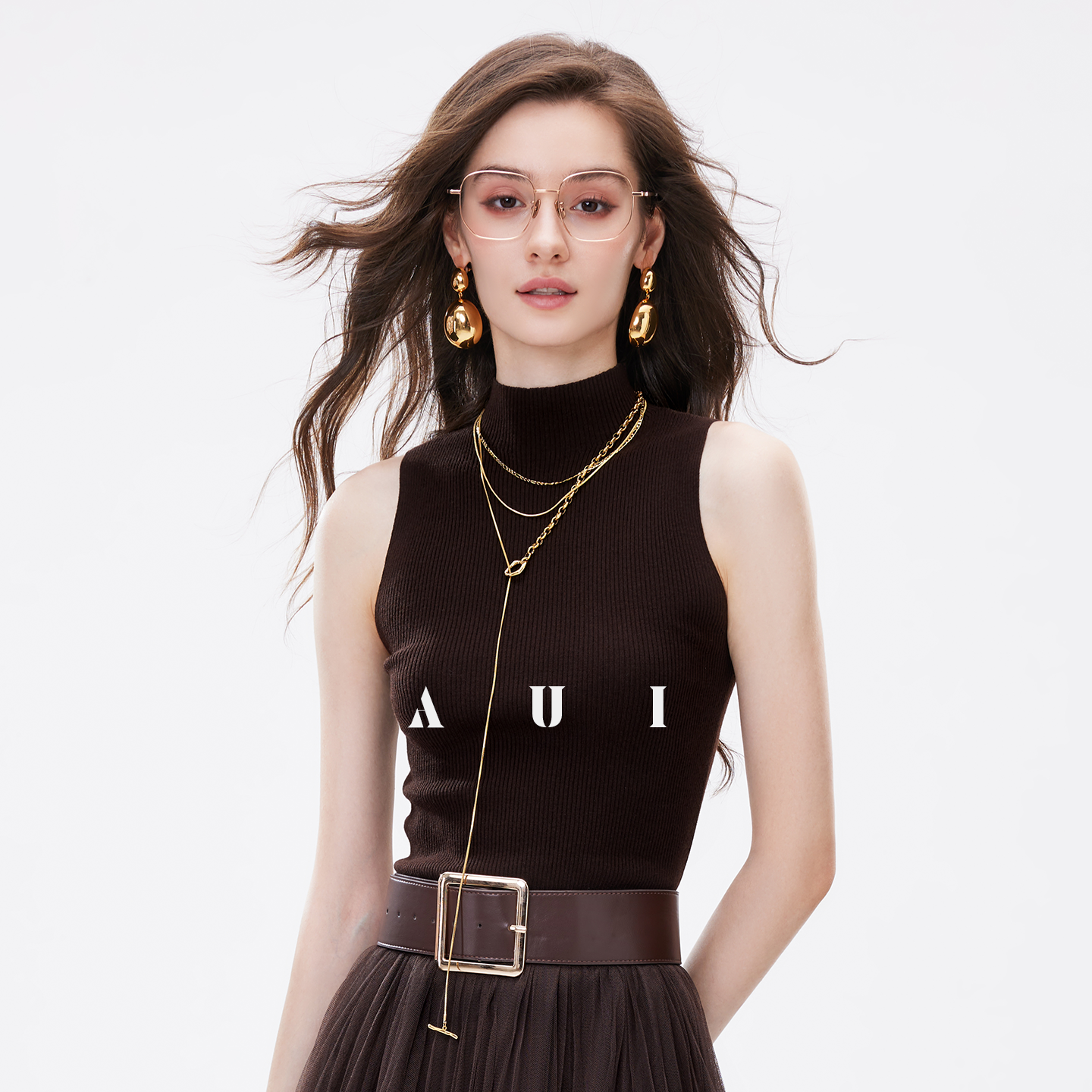 AUI Casual Blazer New High-end Temperament Suit Two-Piece Skirt - Hae-Won.
