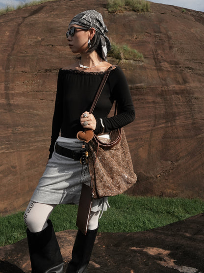 IUBALLET Wild Breeze New Woven Bucket Bag- PATRA.