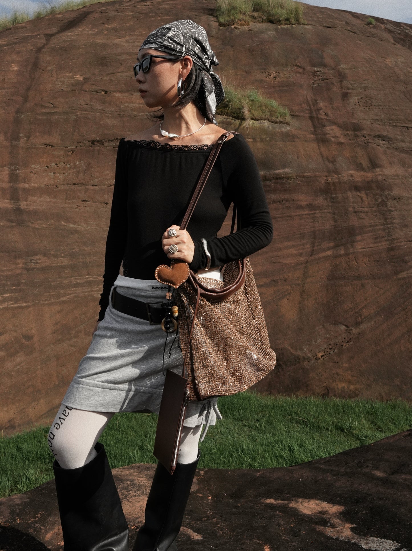 IUBALLET  Woven Bucket Large Tote Bag - HEROM.