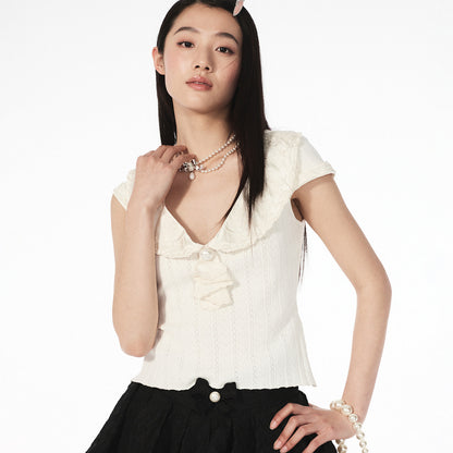 FAME court-style A-line short skirt - LINDA