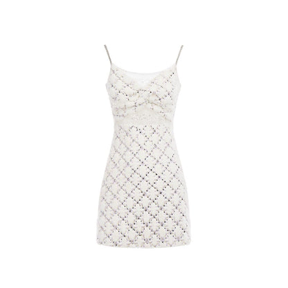 Wardrobes by Chen Light Luxury Long Sleeve Feather Woolen Coat-May