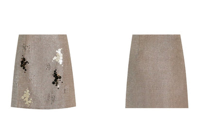 M essential Enchanting Exotic  Resort Linen Vest Chiffon Shirt-AMIRELLE.