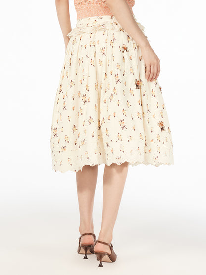 FAME commuter wave floral skirt - MASON