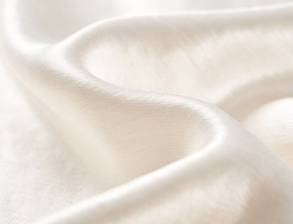 COMME MOI summer acetate texture commuter wide-leg pants - NAVY.