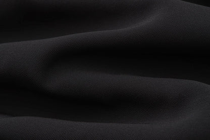 ATELIER MISS LU[Pearl Star] Fall/Winter Pearl Stitched Bow Waist Dress - JAGULAR.