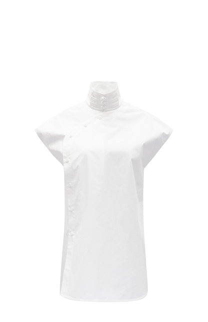 M essential Mackay designer Zen linen layered lace elasticated waist loose trousers - ZING.