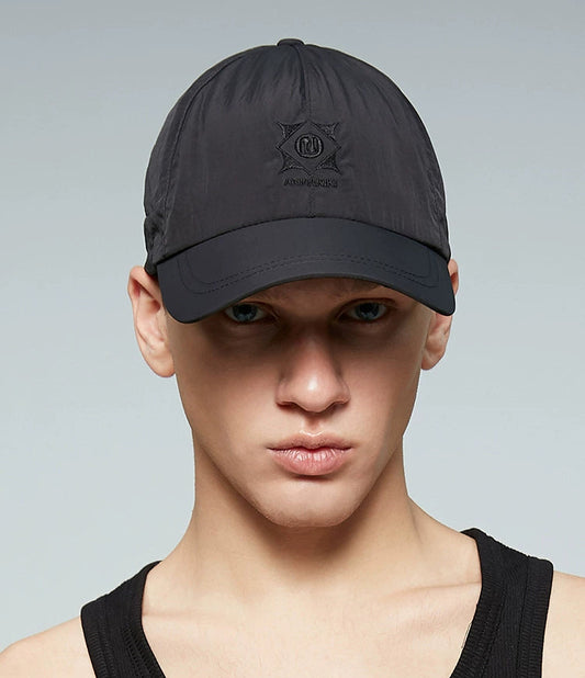 ANNAKIKI LOGO Lightweight Sunscreen Baseball Cap-DONNIE