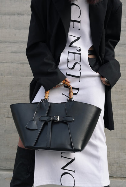 IUBALLET Genuine Leather Large Commuter Tote Bag - LIFT.