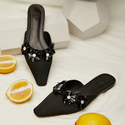 B-FEI  spring fairy beaded diamond shoes-GANDU.