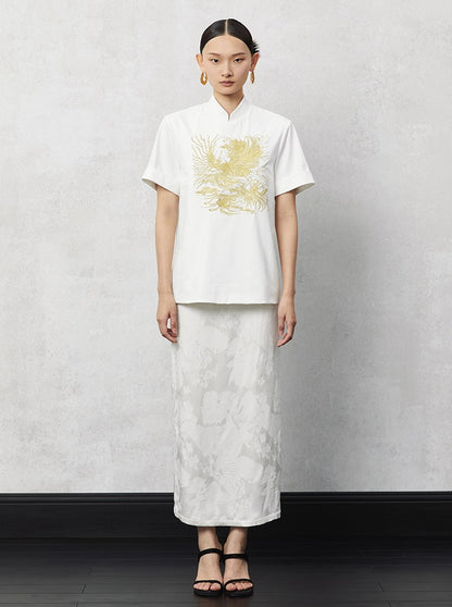 HECO Pleated Feminine Slit Long Skirt Summer - cors.