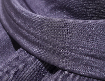 WANGXO | Draped High-Stretch Sculpt Knit Shirred Sleeveless Dress -VERA.