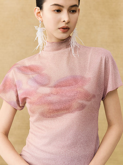 HECO Chinese Gradient Smudge T-Shirt - INIT.