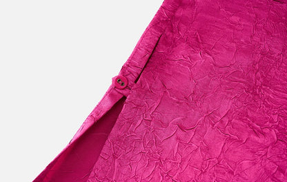 ZHUCHONGYUN oriental Chinese stand-up collar straight silhouette shirt--LOBEL.