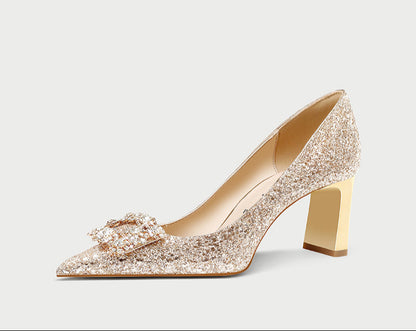 pjjuu  hexiu wedding high heels engagement shoes - TEN