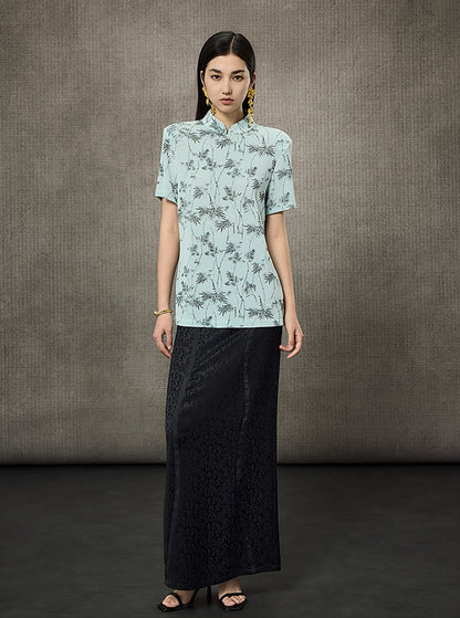 HECO Drop Neck Knitted Short Sleeve T-shirt - James.