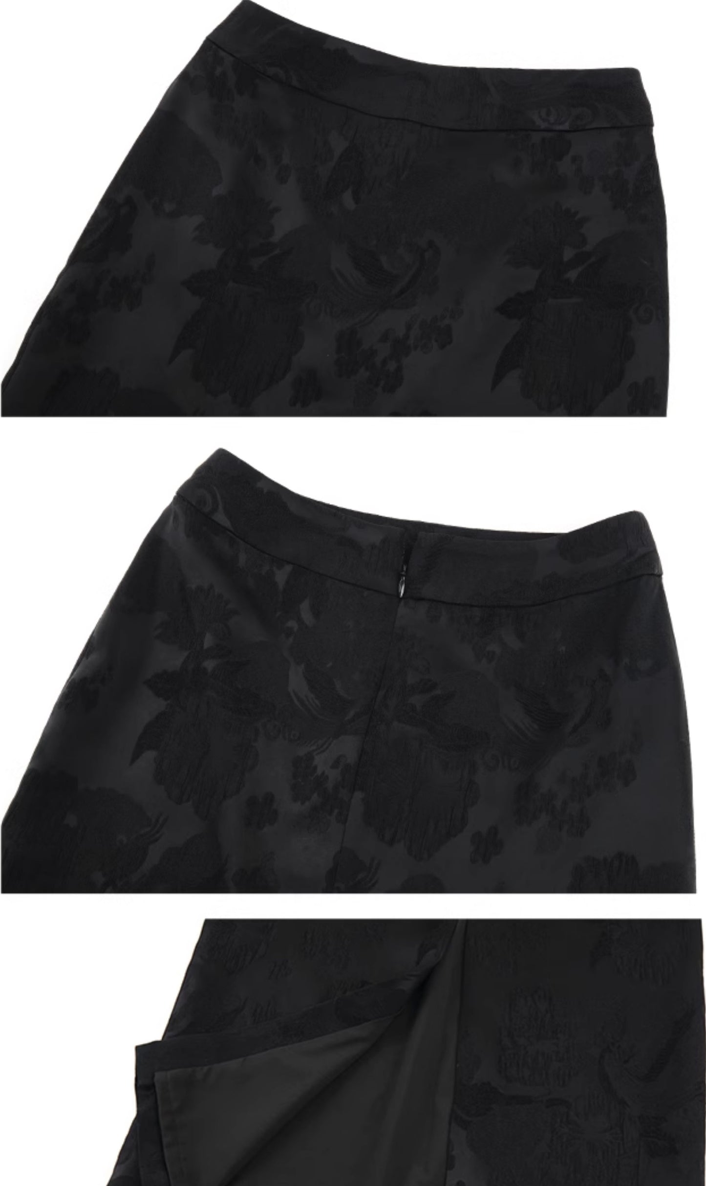 HECO Pleated Feminine Slit Long Skirt Summer - cors.