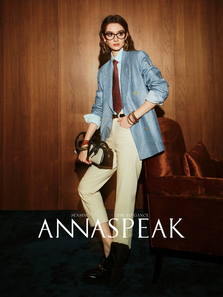 ANNASPEAK old money style suit -GREN.