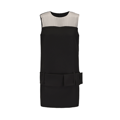 ATELIER MISS LU spring and summer Ribbon Sash Tulle Dress - TARRY