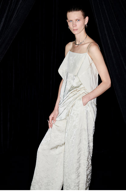 M essential Mackay designer  jacquard cool straight-leg trousers - Yuehui.