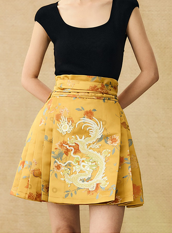 HECO Yarn Dyed Jacquard Short Horse Face Skirt  - RALPH.