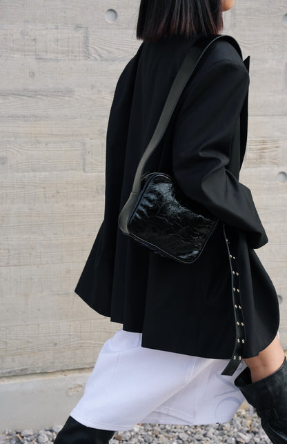 IUBALLET Small Leather Square Bag- GRACE.