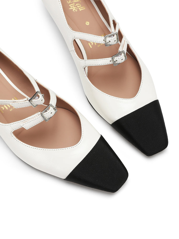 Pjjuu French Mary Jane Small Cat Small Fragrance Shoes - GUARD