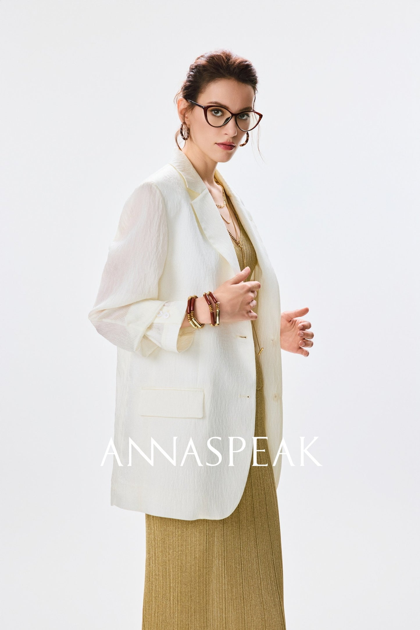 ANNASPEAK dry soft and cool VISCOSE pit strip suspender straight skirt set-CHOTA.