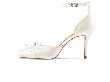 PJJUU French white stunning shoes - SWORDS.