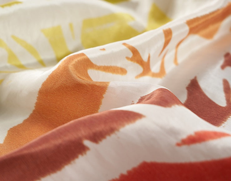 COMME MOI Lv Yan designer summer beach vacation short sleeve printed jumpsuit - SOPHIA.