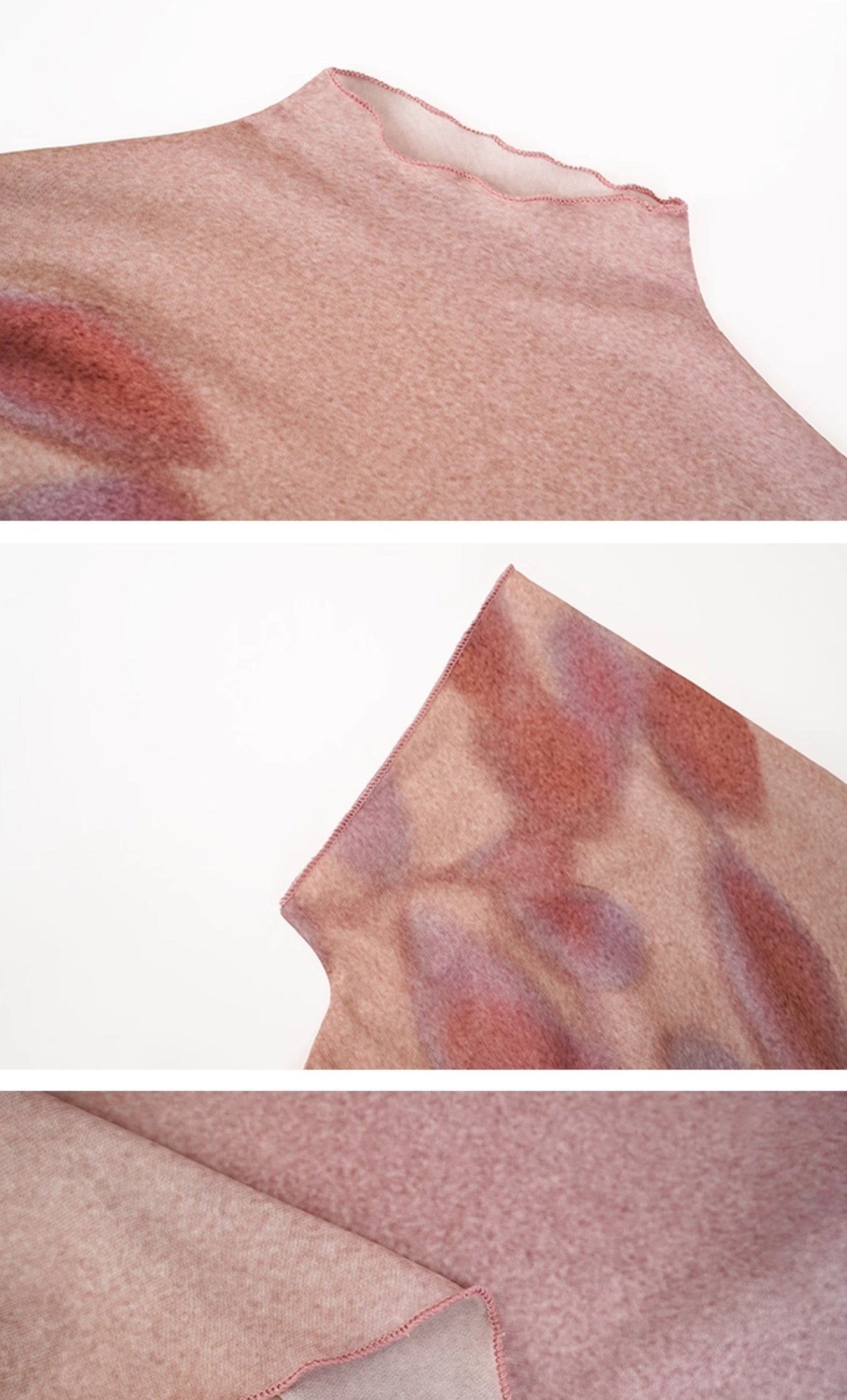 HECO Chinese gradient floral flowing temperament skirt - SWAED.