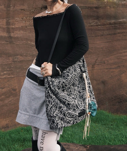 IUBALLET Wild Breeze Summer New Bucket Lace Bag- AMUSE.