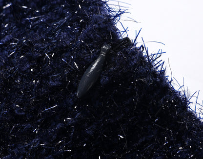 WANGXO |Wool Yarn Weave Waist Cropped Jacket- RAYA.