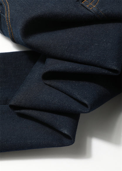 PIAOIN Cashmere Waxy Velvet Thickened Women's Jeans Versatile Slim Pants-CENA