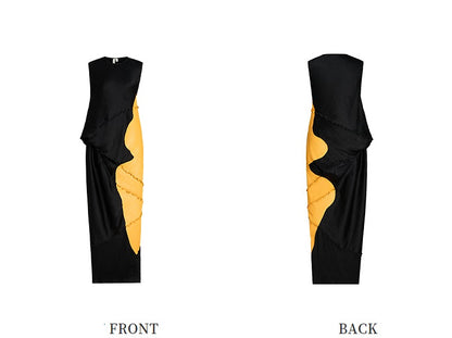 ZHUCHONGYUN irregular sleeveless Chinese dress-ZACK.