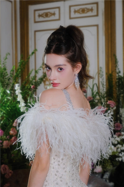 Wardrobes by Chen Luxury Diamond Zircon Light Sparkly Earrings-Deji