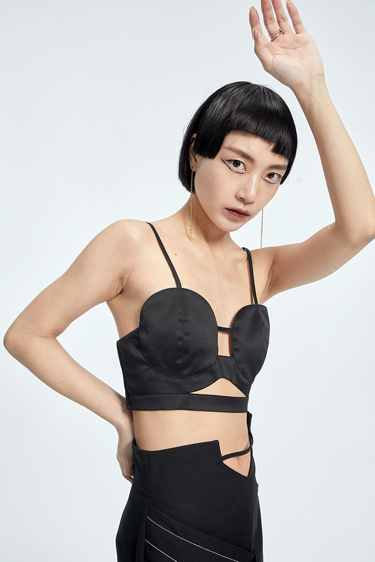 TINY IN Women's Cut-Out Camisole Top-BAKU