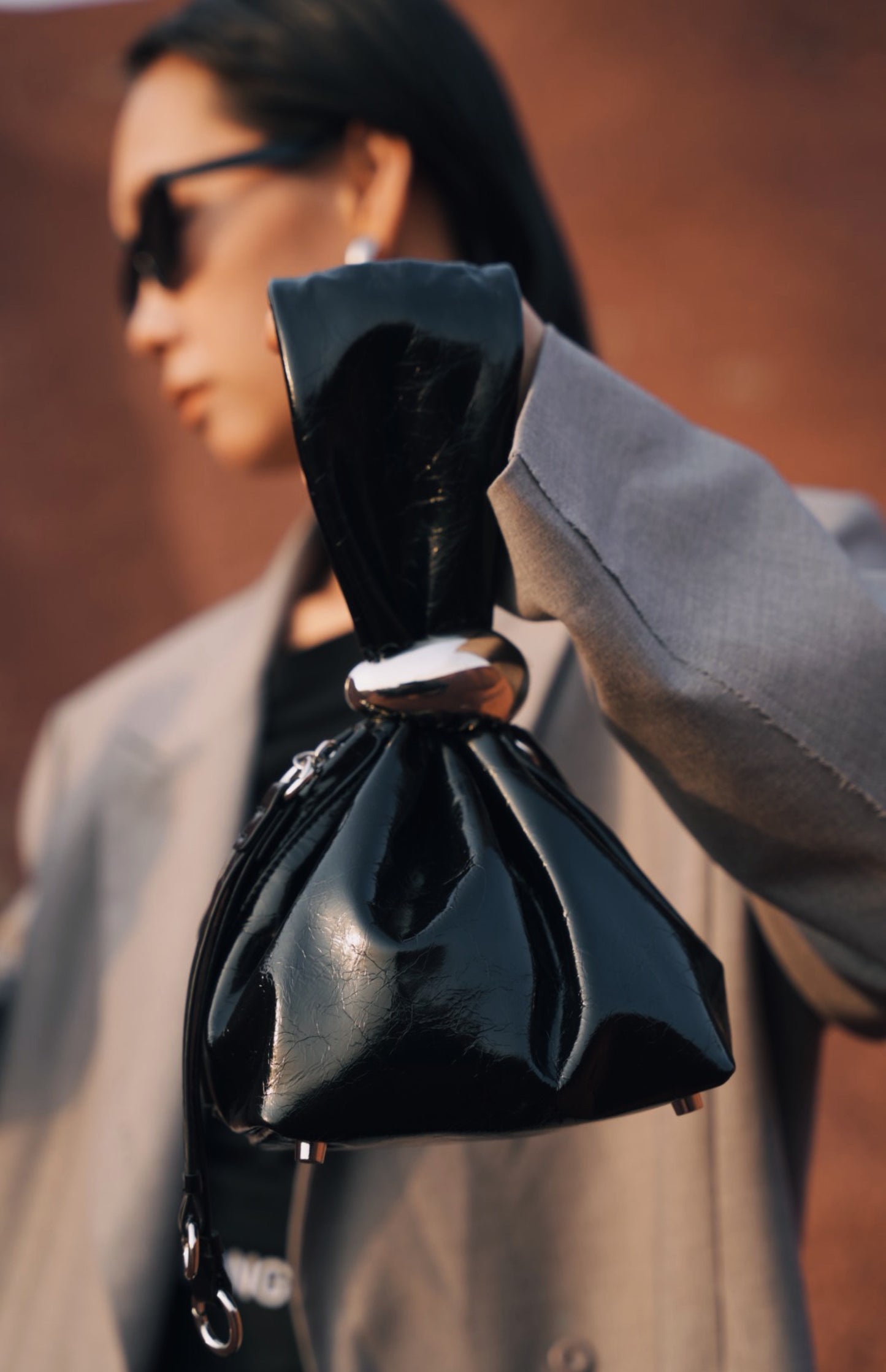 IUBALLET Timeless Triangle Leather Bag - LUCKY.