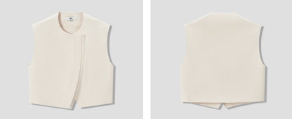 COMME MOI Lv Yan Designer Summer New Dribble Halterneck Dress Set - POSEY.