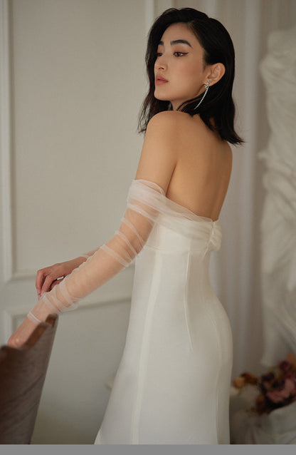 GOUDIN long-sleeved gown clothing-REMI.