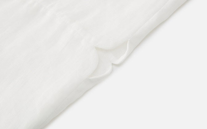 ZHUCHONGYUN new loose turtleneck paneled cut-out sleeveless top--RAMIE.