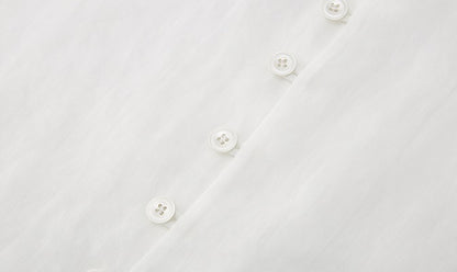 ZHUCHONGYUN new loose turtleneck paneled cut-out sleeveless top--RAMIE.