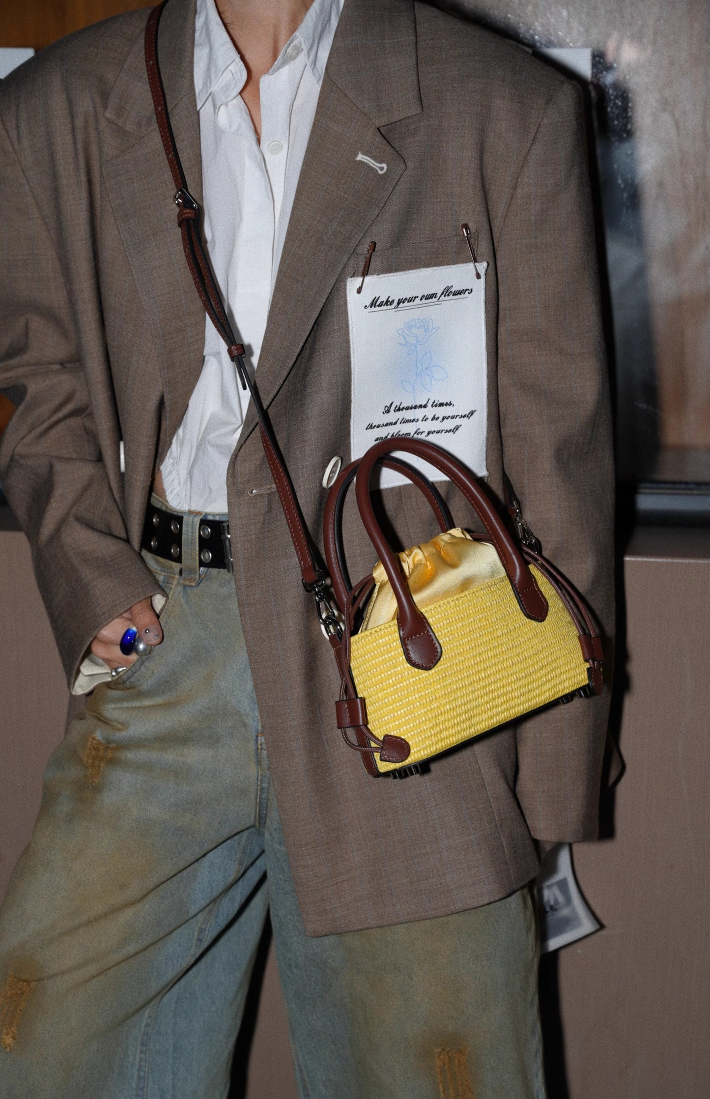 IUBALLET Woven Hand Bag- TREASURE.